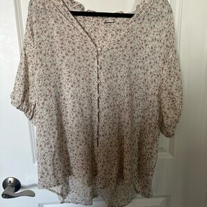 Floral Button-Up Blouse from torrid